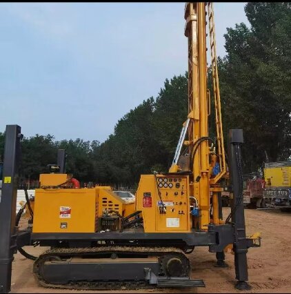 汉川岩石井施工